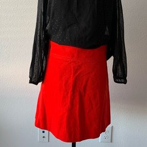 J. Crew Mini skirt in corduroy